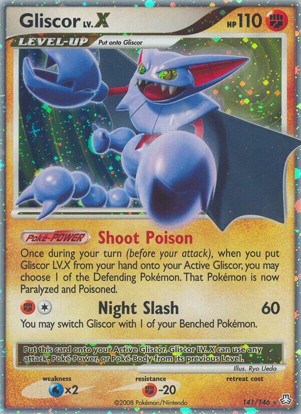 Gliscor LV.X 141/146 — Legends Awakened (English Pokémon TCG card)