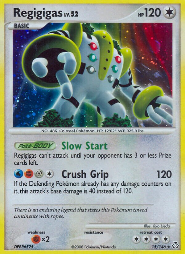 Regigigas 015/146 — Legends Awakened (English Pokémon TCG card)