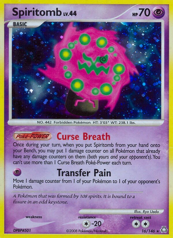Spiritomb 016/146 — Legends Awakened (English Pokémon TCG card)