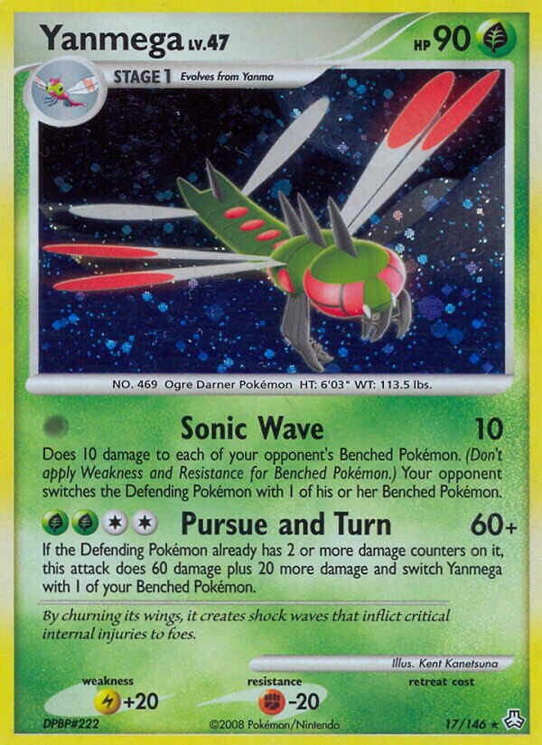 Yanmega 017/146 — Legends Awakened (English Pokémon TCG card)