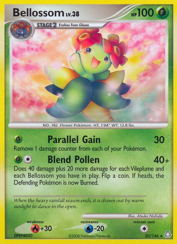 Bellossom 020/146 — Legends Awakened (English Pokémon TCG card)
