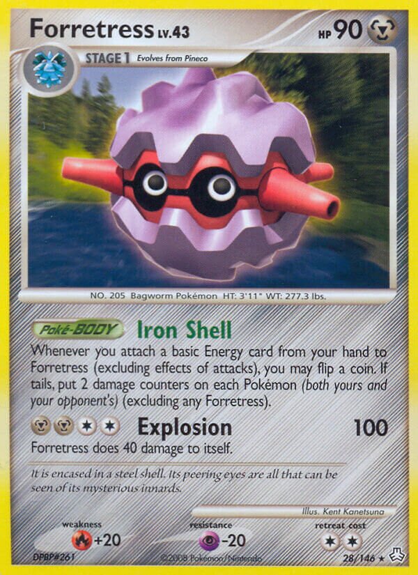 Forretress 028/146 — Legends Awakened (English Pokémon TCG card)