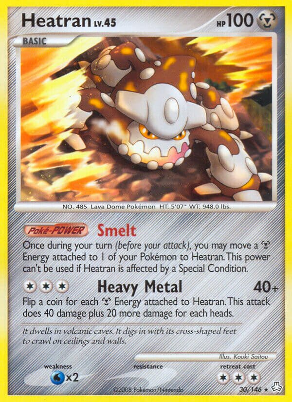 Heatran 030/146 — Legends Awakened (English Pokémon TCG card)