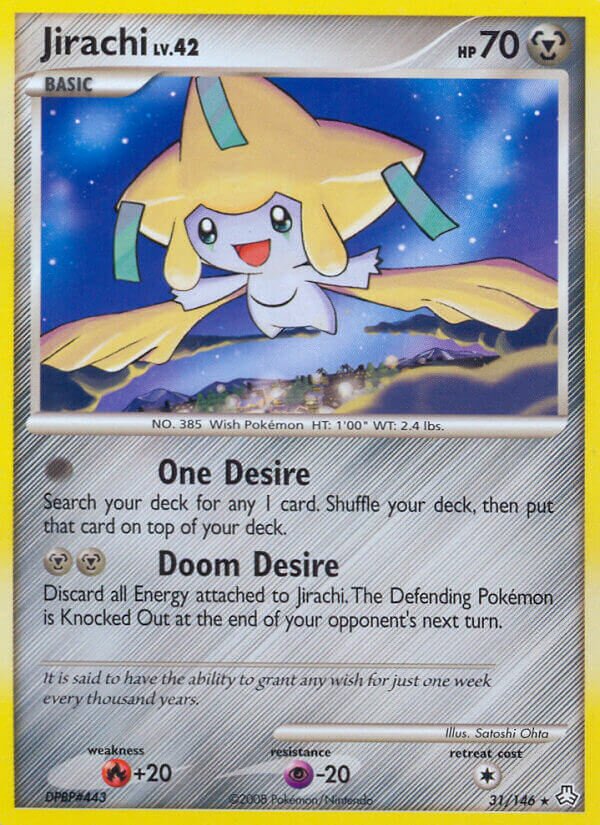 Jirachi 031/146 — Legends Awakened (English Pokémon TCG card)