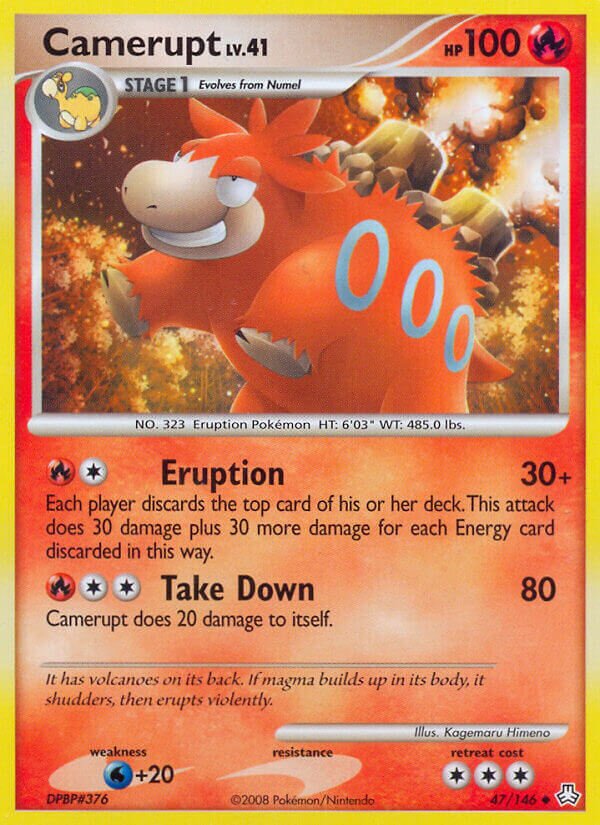 Camerupt 047/146 — Legends Awakened (English Pokémon TCG card)