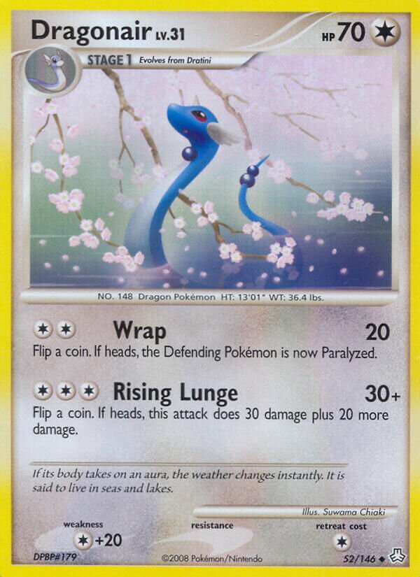 Dragonair 052/146 — Legends Awakened (English Pokémon TCG card)