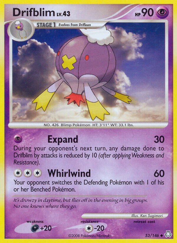 Drifblim 053/146 — Legends Awakened (English Pokémon TCG card)
