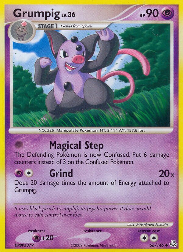 Grumpig 056/146 — Legends Awakened (English Pokémon TCG card)