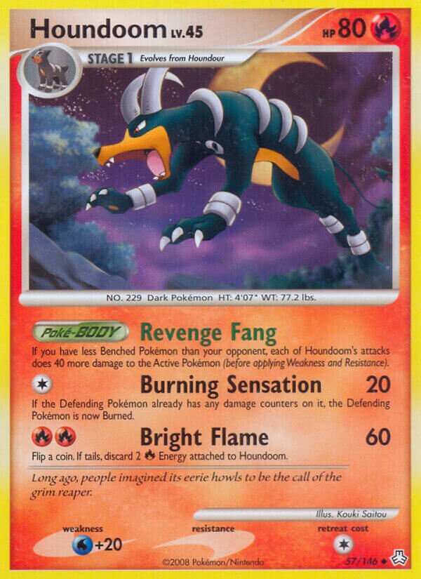 Houndoom 057/146 — Legends Awakened (English Pokémon TCG card)