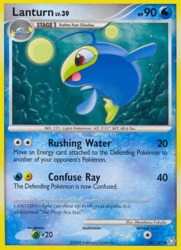 Lanturn 058/146 — Legends Awakened (English Pokémon TCG card)