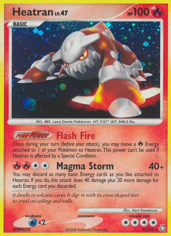 Heatran 006/146 — Legends Awakened (English Pokémon TCG card)