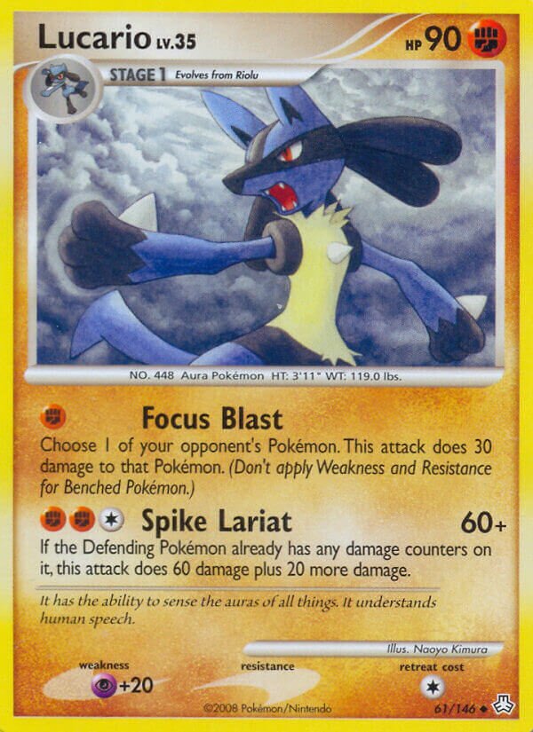 Lucario 061/146 — Legends Awakened (English Pokémon TCG card)