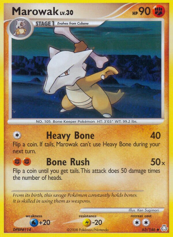Marowak 063/146 — Legends Awakened (English Pokémon TCG card)