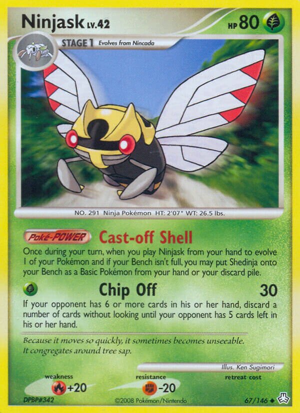 Ninjask 067/146 — Legends Awakened (English Pokémon TCG card)