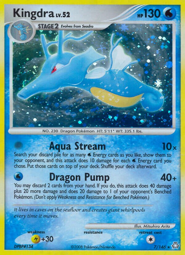 Kingdra 007/146 — Legends Awakened (English Pokémon TCG card)