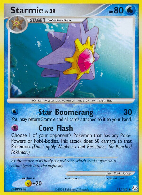 Starmie 071/146 — Legends Awakened (English Pokémon TCG card)