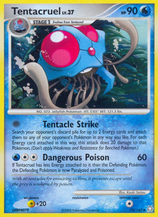 Tentacruel 075/146 — Legends Awakened (English Pokémon TCG card)