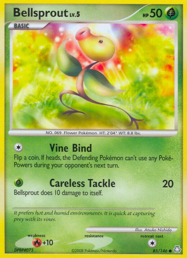 Bellsprout 085/146 — Legends Awakened (English Pokémon TCG card)