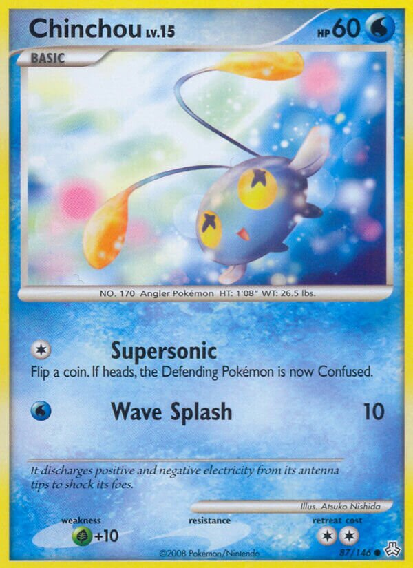 Chinchou 087/146 — Legends Awakened (English Pokémon TCG card)