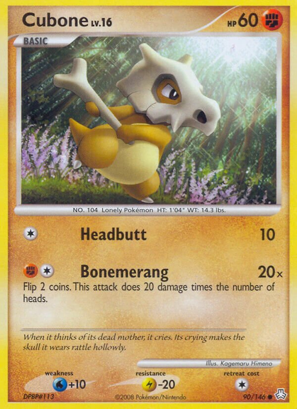 Cubone 090/146 — Legends Awakened (English Pokémon TCG card)