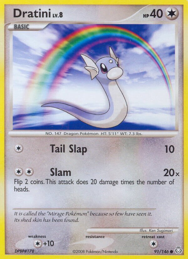 Dratini 091/146 — Legends Awakened (English Pokémon TCG card)