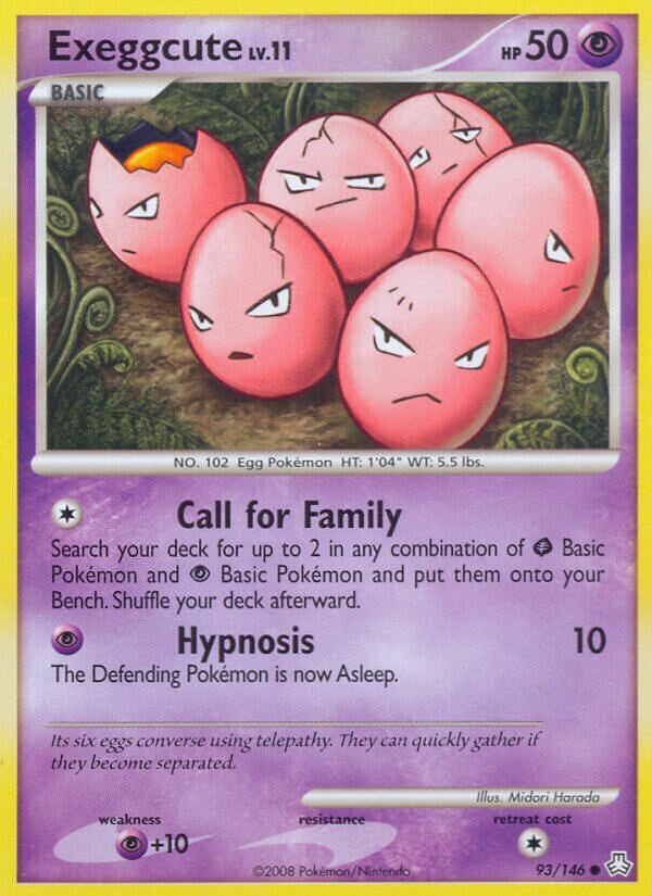 Exeggcute 093/146 — Legends Awakened (English Pokémon TCG card)