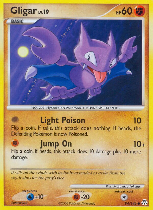 Gligar 094/146 — Legends Awakened (English Pokémon TCG card)