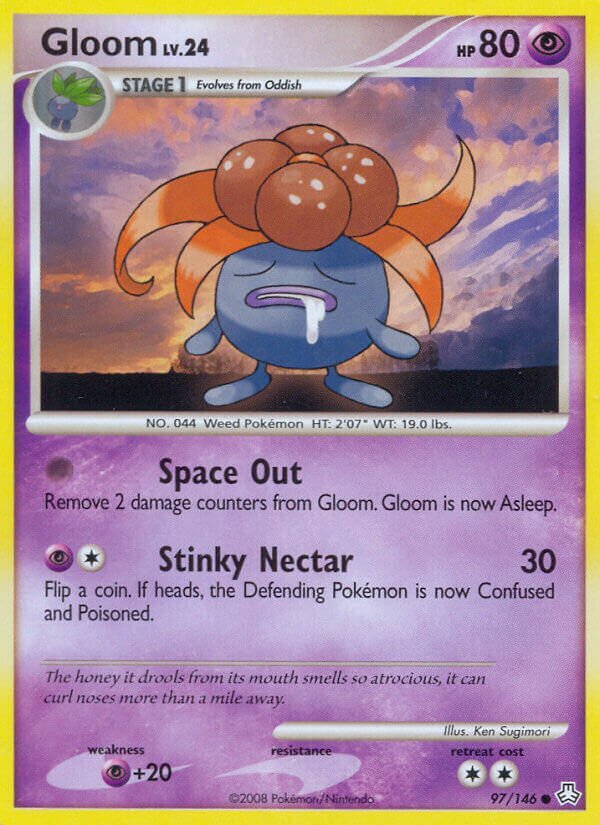 Gloom 097/146 — Legends Awakened (English Pokémon TCG card)