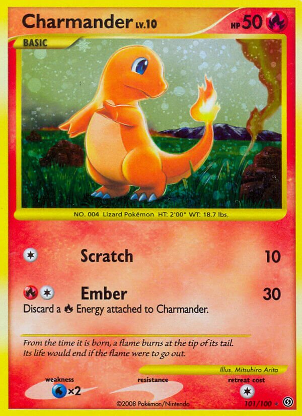 Charmander 101/106 — Stormfront (English Pokémon TCG card)