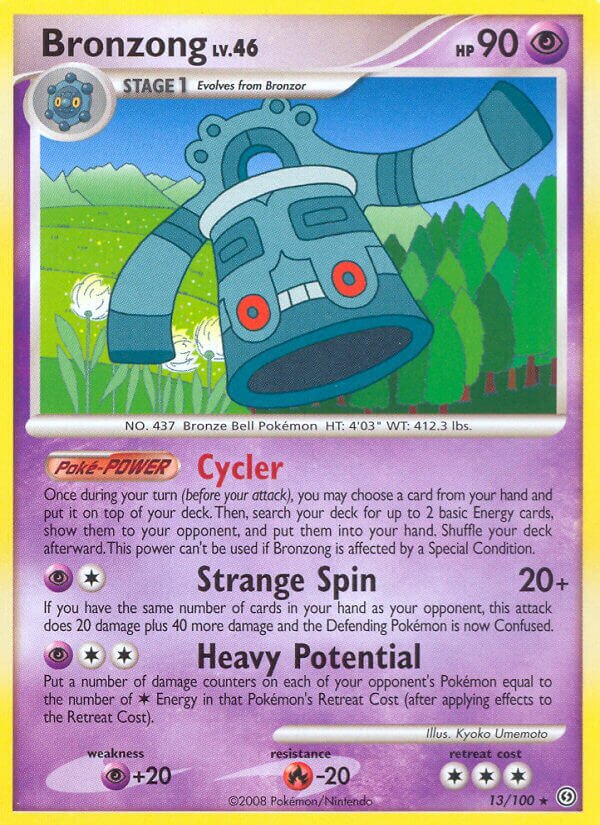 Bronzong 013/106 — Stormfront (English Pokémon TCG card)