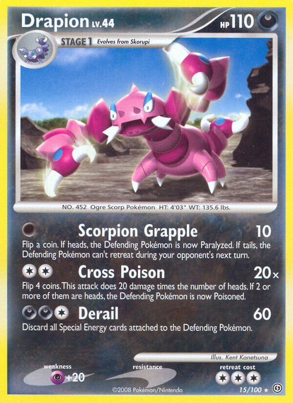 Drapion 015/106 — Stormfront (English Pokémon TCG card)