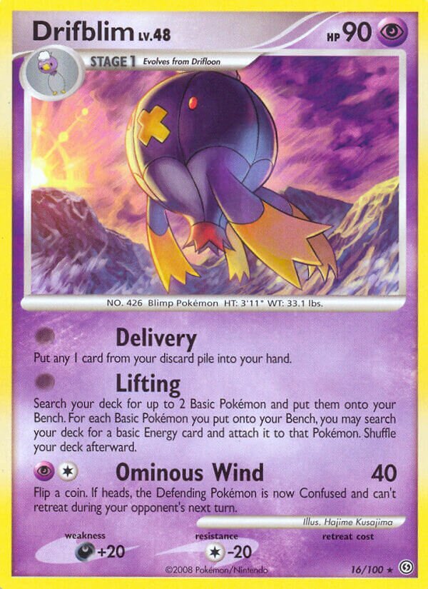 Drifblim 016/106 — Stormfront (English Pokémon TCG card)