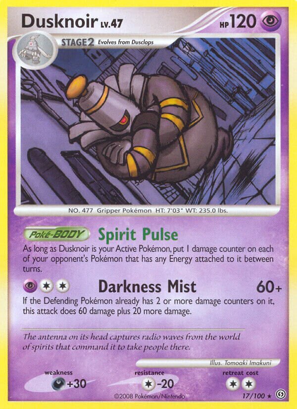 Dusknoir 017/106 — Stormfront (English Pokémon TCG card)