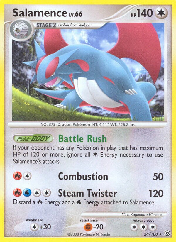 Salamence 024/106 — Stormfront (English Pokémon TCG card)