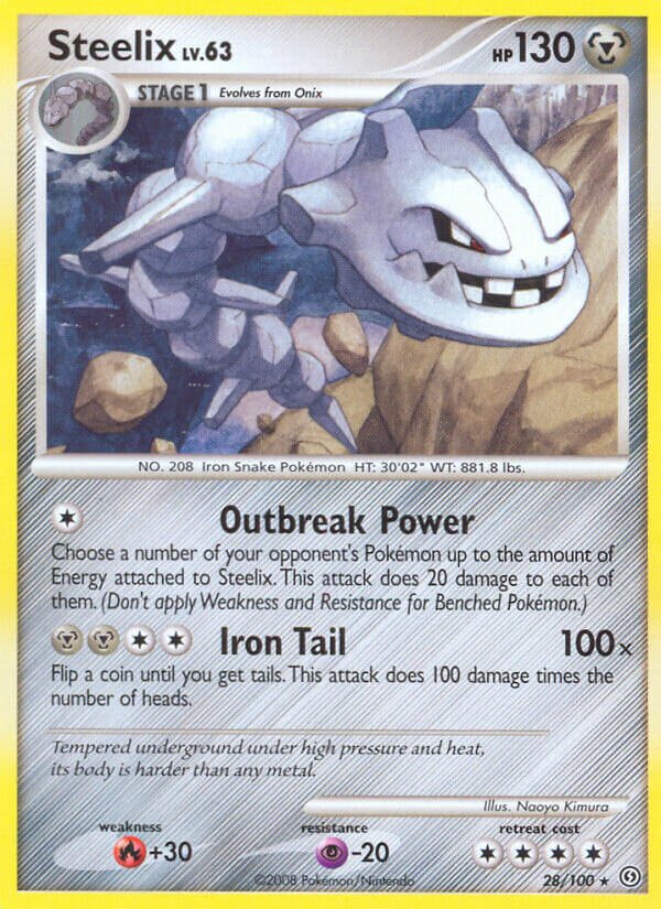 Steelix 028/106 — Stormfront (English Pokémon TCG card)