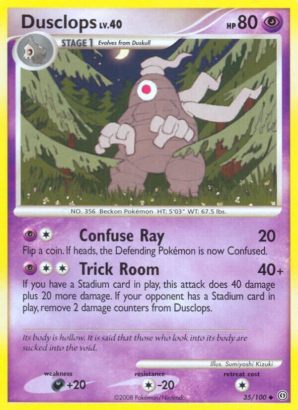 Dusclops 035/106 — Stormfront (English Pokémon TCG card)