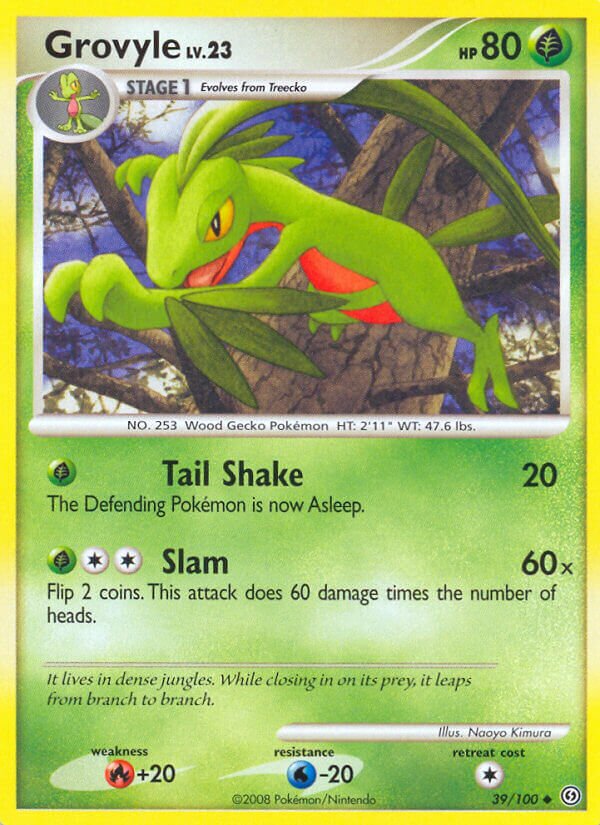 Grovyle 039/106 — Stormfront (English Pokémon TCG card)