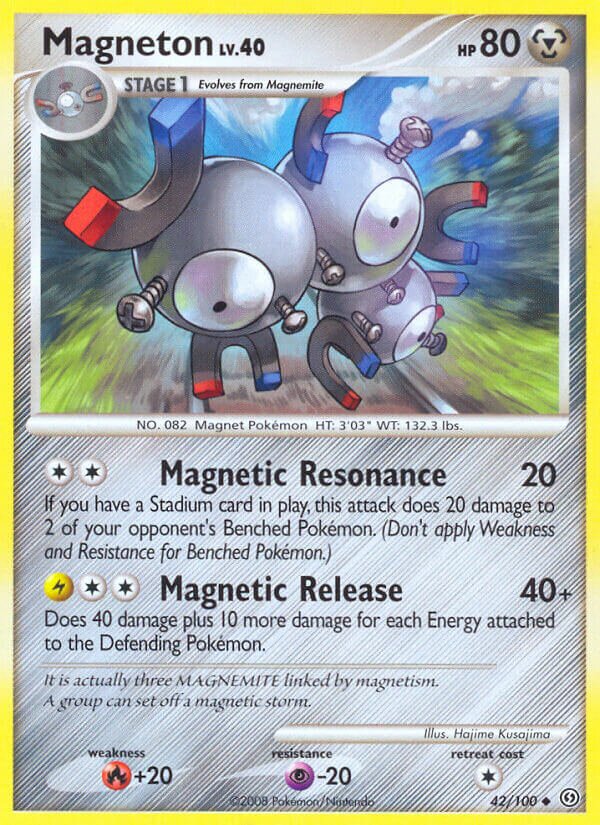 Magneton 042/106 — Stormfront (English Pokémon TCG card)