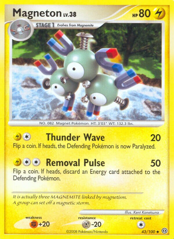 Magneton 043/106 — Stormfront (English Pokémon TCG card)