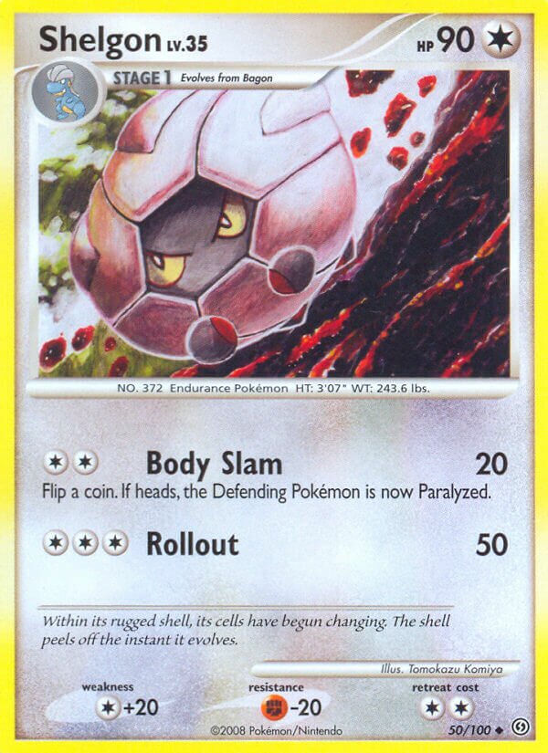 Shelgon 050/106 — Stormfront (English Pokémon TCG card)