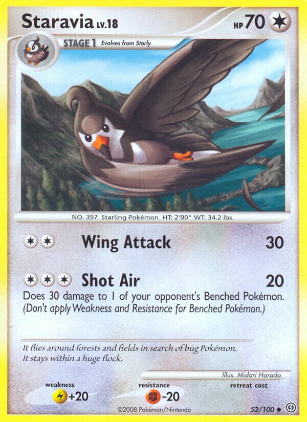Staravia 052/106 — Stormfront (English Pokémon TCG card)