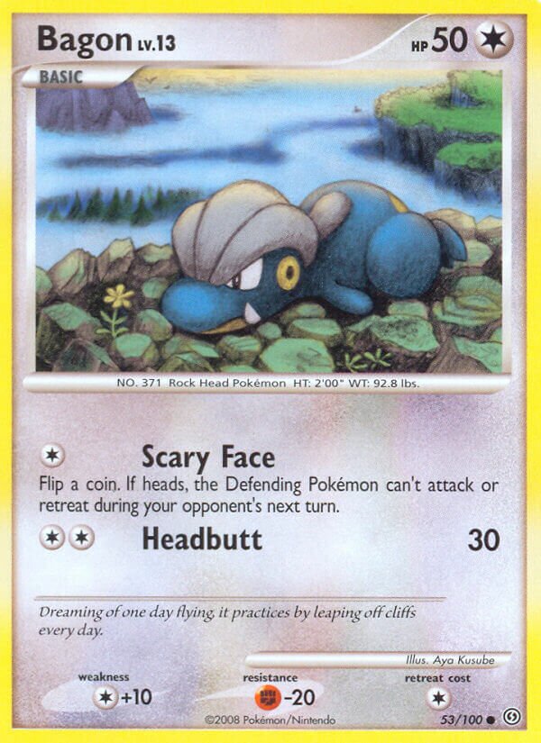 Bagon 053/106 — Stormfront (English Pokémon TCG card)