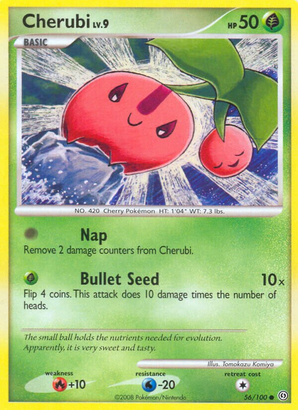 Cherubi 056/106 — Stormfront (English Pokémon TCG card)