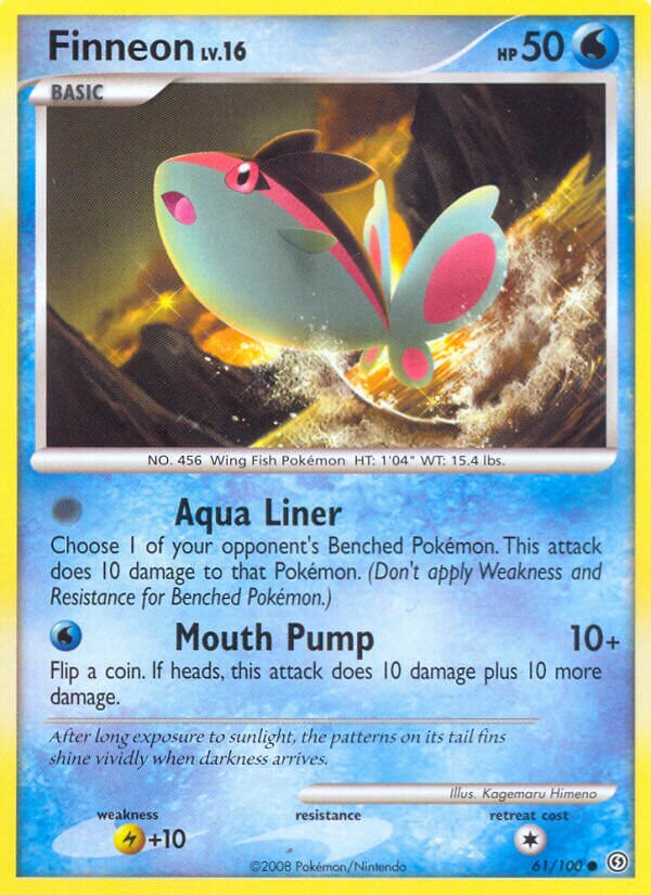 Finneon 061/106 — Stormfront (English Pokémon TCG card)