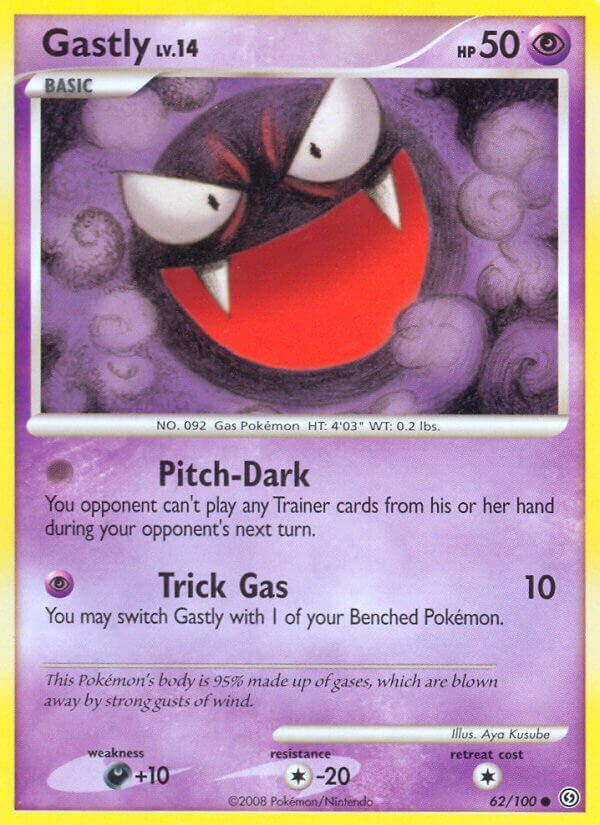 Gastly 062/106 — Stormfront (English Pokémon TCG card)