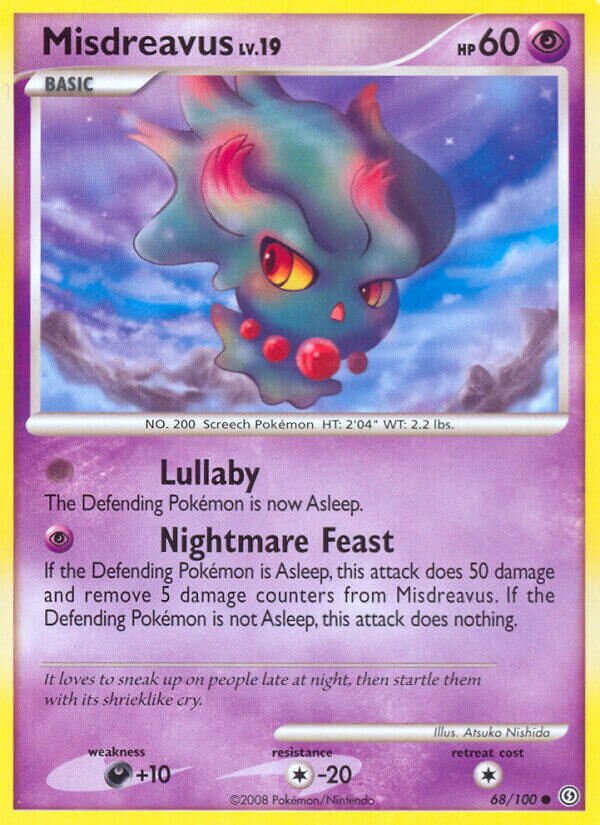Misdreavus 068/106 — Stormfront (English Pokémon TCG card)