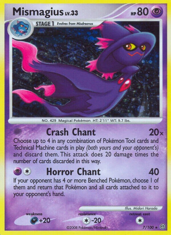 Mismagius 007/106 — Stormfront (English Pokémon TCG card)