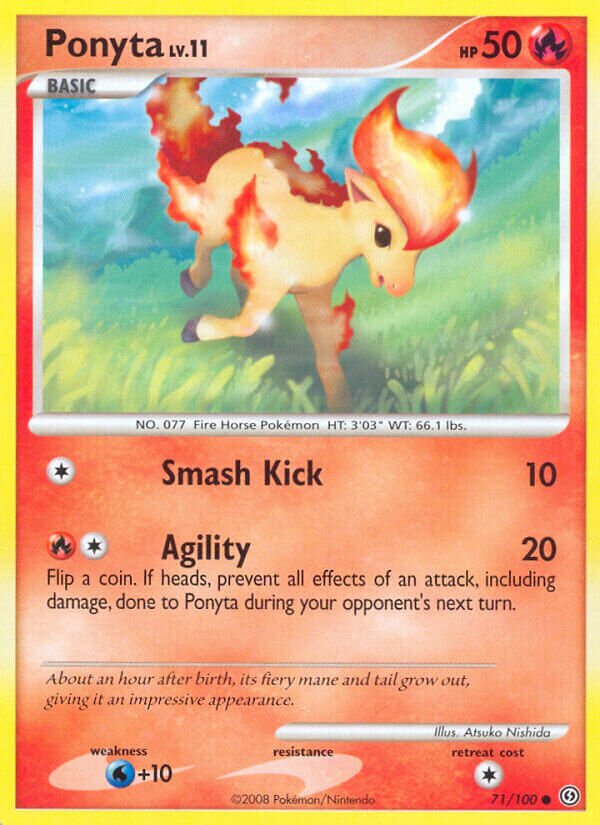 Ponyta 071/106 — Stormfront (English Pokémon TCG card)