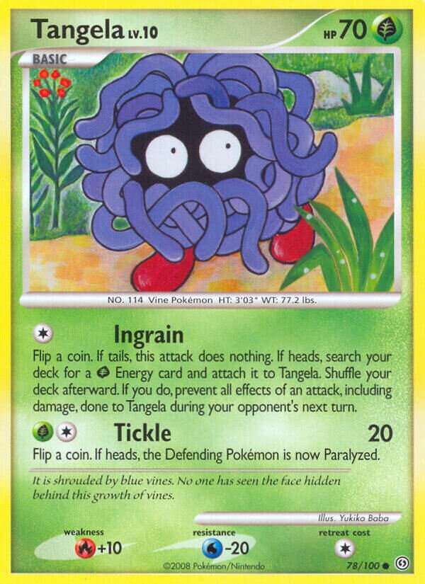 Tangela 078/106 — Stormfront (English Pokémon TCG card)