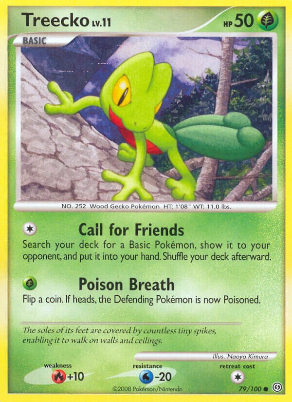 Treecko 079/106 — Stormfront (English Pokémon TCG card)
